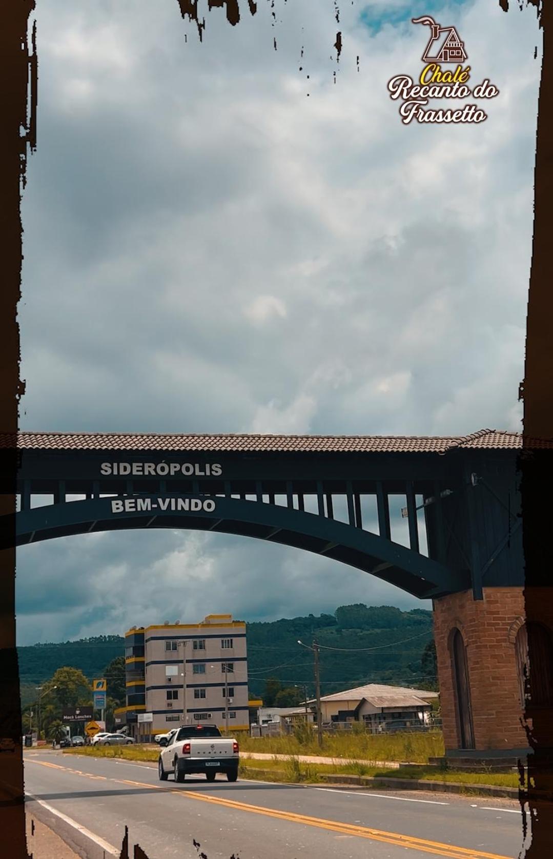 Chale Recanto Do Frassetto Sideropolis Esterno foto